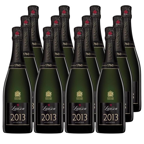 Lanson Le Vintage 2013 Champagne 75cl Case of 12 Champagne